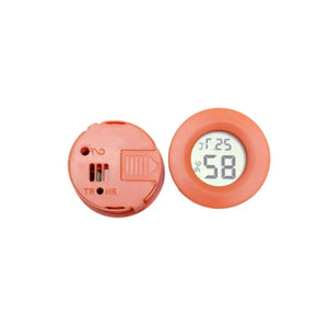 1PCS Outdoor Sports Thermometer Reptile Electronic Hygrometer Round Hygrometer Camping Equipment Tool Accessories Outdoor Gadget