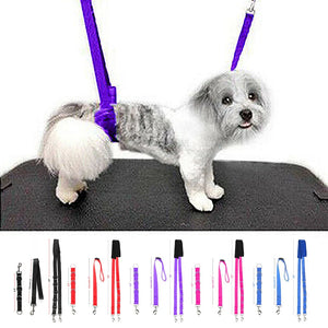 Portable Pet Traction Belt Adjustable Dog D-Rings Bathing Band Dog Harness Grooming Belly Strap Pet Grooming Set Pet Supplies