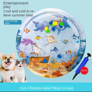 Water Ice Cushion Summer Pet Nest Cat Nest Dog Nest Large -Blum Ice Fun Interesting Summer Summer Cold Ice Cushion