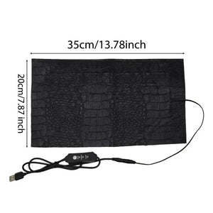 USB Pet Heating Pad Terrarium Reptile Heat Mat 3 Gear Electric Blanket Heater Adjustable Temperature Controller Incubator Mat