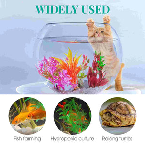 Glass Fish Bowl Desktop Terrarium Small Ball Goldfish Tank Air Plant Vase Succulent Planter