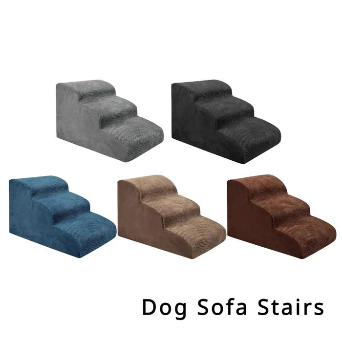 Pet Ladder Small Animals Anti Slip Bedding Pet Supplies Dog Stairs Steps Cat Ramp Dog Ramp for Sofa Play Cars Tall Bed Couch