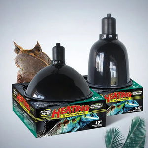 Reptile 5.5/8.5/10 Inch Deep Dome Lampshade Pet Snakes Lizards Geckos Terrariums Anti-scald Protective Shade Light Fixture