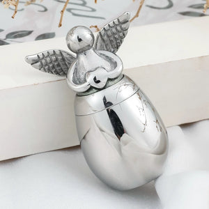 Ashes Holder For Pet Memorial Dog Cat Bird Stainless Steel Cremation Souvenir Jar Sealed Funeral Supplies Mini Keepsake Iron Urn