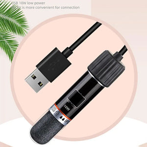 Mini Aquarium Heater 26 ° C Constant Temperature Submersible Small Fish Tank Heater Temperature Controller (USB-10W) Dropship