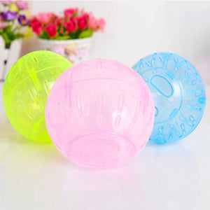 Silent Hamster Exercise Balls 3.9" Quiet Spinner Dwarf Hamster Plastic Running Wheels for Mini Gerbils Small Animals