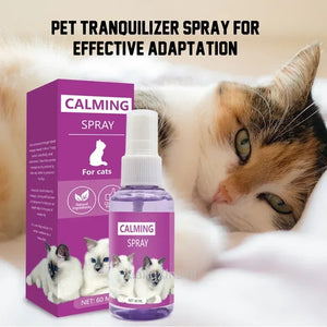 60ml Calming Spray Feline Anti Stress Pheromone Emotional Soothing FAST AND EFFECTIVE Health Supplies for Cats