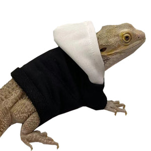 Lizards Clothes for Bearded Dragon Geckos Reptiles Apparel Hand-made Hoodies Skin Protection Sweater Coat for Party Drop Ship