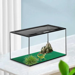 Reptile Carpet Terrarium Liner Bedding Reptile Substrate Mat Safe And Comfortable Reptile Cage Mat For Snake Gecko Lizard