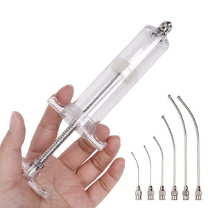 1Pcs Pet Bird Feeder Syringe Manual Feeding Rearing Gavage Curved Needle Medication Tube Birds Small Pet Feeding Syringe