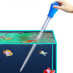 Lengthen Pipettes Aquarium Siphon Fish Tank Vacuum Cleaner Simple Cleaning Tool for Aquarium Water Changer 28cm 45cm 30ml 50m