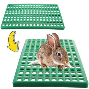 Pet Bedding For Small Animals Rabbits Pet Supplies Nest Mats Floor Urine Drain Pad Leaky Board Cage Plastic Foot Plate Cage Mat