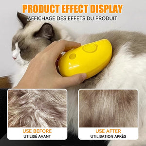 Cat Dog Steamy Brush Steam Brush Electric Sprayer for Massage Pet Grooming tool Shedding 3 in 1 Electric Sprays Massage Combs