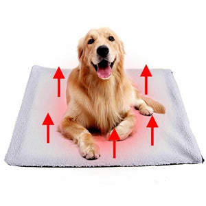 Dog Mat Pad Self Heating Rug Thermal Washable Mat Bed Soft Warm Dog Mat for Cat Sleep Keep Thermal Pet Mat