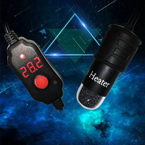 20W/10W Aquarium Fish Tank Heater Temperature Controller Submersible Thermostat Heater Digital LED Turtle Tank Heating Rod