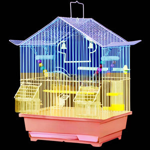 Habitat Products Bird Cages House Backpack Hamster Small Outdoor Bird Toys Cages House Budgie Jaula Pajaro Pet Products RR50BN