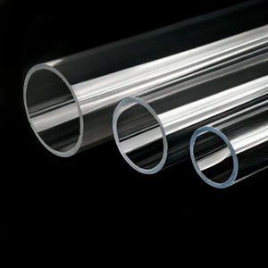 1PC O.D 3mm~110mm High Quality Transparent Acrylic Tube Aquarium Fish Tank Water Supply Garden Plexiglass Pipe 20/30/50cm Long