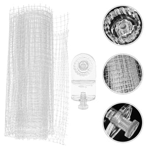 Net Tank Mesh Aquarium Netting Cover Anti Screen Escape Proof Jumping Terrarium Lid Escaping Clear Top Practical Gallon Plastic