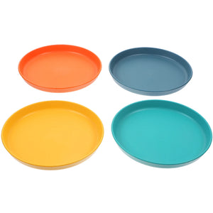 4pcs Cat Bowl Feeding Bowl Cat Plate Small Pet Round Feeding Bowl Cat Flat Feeding Dish