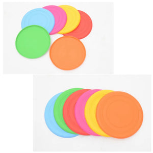 Funny Silicone Flying Saucer Dog Cat Toy Dog Game Flying Discs Resistant Chew Puppy Training Interactive Pet Supplies