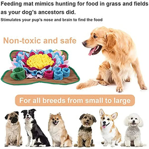 Dogs Snuffle Mat Pet Leak Food Anti Choking Mat Cat Dog Training Blanket Nose Work Toy Pet Slowing Feeding Intelligence Mat Toys