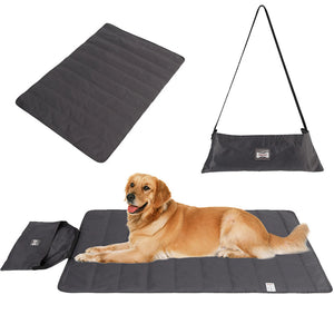 Outdoor Pets Dog Mat Portable Blanket Cats Bed Cushion Reversible Waterproof Sleeping Pad Foldable Camping Travel Mat for Puppy