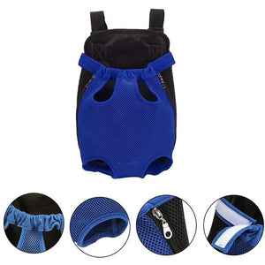 Dog Bag Breathable Mesh Pet Backpack Carrier for Small Dogs & Cats Chihuahua-Friendly Outdoor Travel Shoulder Bag Perros Bag