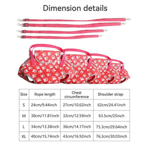 Pet Dog Carrier Bag Adjustable Strap Fastener Tape Breathable Cute Handbag Portable Cat Puppy Outdoor Travel Carrying Pouch