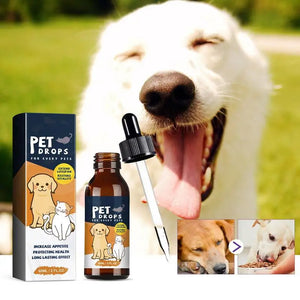 Dog Supplements 60ml Dog Cat Joint Supplement Pet Supplies Health Care Drops For Cats Dogs Enhance Pet Wellness