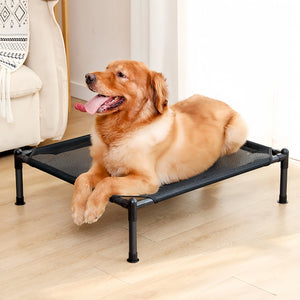 Elevated Bed for Dogs Cat  Folding Pet Camping Bed Cat Dog House Portable Removable Washable Four Seasons Cats Kennel Puppy Beds