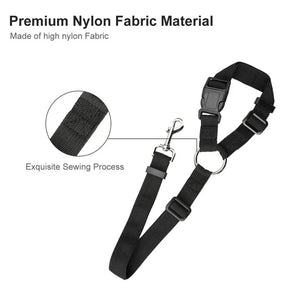 Adjustable Dog Seat Belt Dog Harness Pet Car Vehicle Seat Belt Pet Safety Leash Leads for Dogs/Cats Adjustable