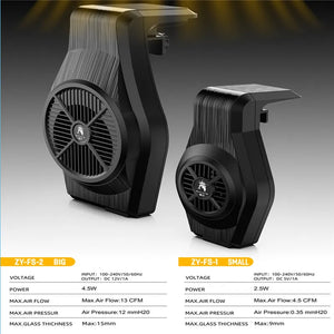 Aquarium Fish Tank Cooling Fan System Chiller Control Reduce Water Temperature Fan Sets Cooler USB Aquarium Cooling Fans