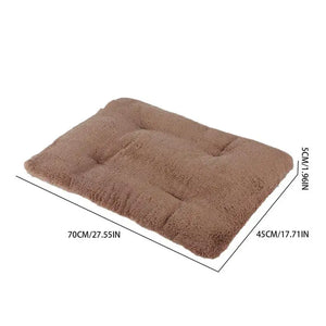 Winter Pet Self-Heating pad Fluffy Dog Cat Warm Sleep Mattress for Small Dog Cat  Pet Supplies  Non-slip Self-Heating  Bed Mat