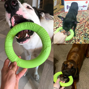 Dog Toy Training Ring Puller Puppy Flying Disk Chewing Toys Outdoor Interactive Toy Dog Game Playing Supplies Zabawki Dla Psa