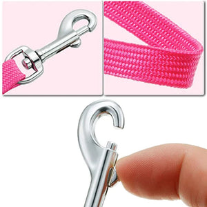 Dog Collar Pet Grooming Loops Safety Rope Leash Leads Dog Accessories Nylon Restraint Noose Solid Color Pet Supplies Adjustable