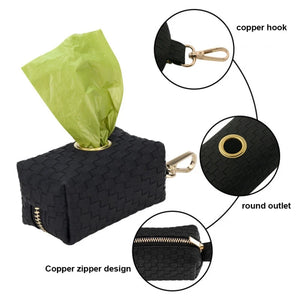 Pet Cat Pick up Poop Bag Dispenser Portable Dog Poop Waste Bag Holder Outdoor Garbage Bags Organizer Pet Cleaning Tools