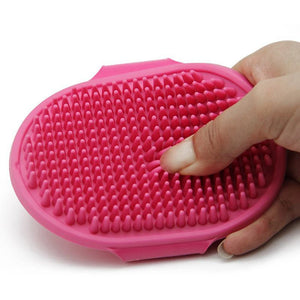 Pet Cleaning Brush Dog Cats Bath Massage Gloves Comb Hair Remover Grooming Soft Rubber Cleaning Tool Pets Washing Supplies