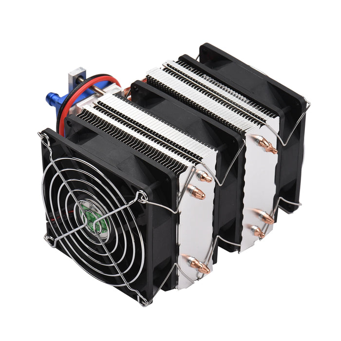 Aquarium Cooler Fishbowl Water Chiller Aquarium Fish Tank Cooler Peltier Sensor 12V Fan Marine Water Cooler Aquarium Chiller