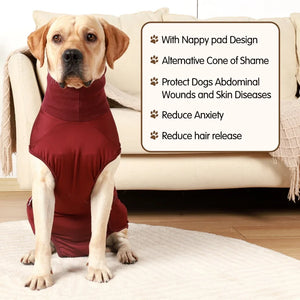 Dog Recovery Suit Post-Operative Vest Pet After Surgery Abdominal Wound Puppy Surgical Clothes Wear Substitute Dog Clothes