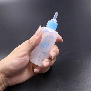 Plastic Pet Cat Puppy Dog Baby Animal Feeding Bottle with Spare Nipple and Brush Set Dog Cat Feeders Pet Health Water Bottle