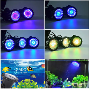 Waterproof RGB LED Underwater Light 36leds Swimming Pool Fountains Pond Water Garden Aquarium Underwater Spot Light Lamp