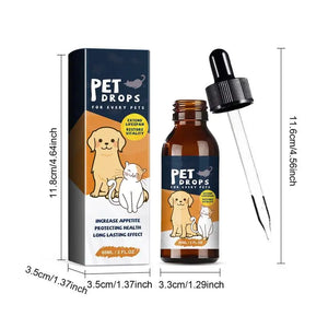 Dog Supplements 60ml Dog Cat Joint Supplement Pet Supplies Health Care Drops For Cats Dogs Enhance Pet Wellness