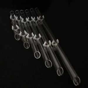 1Pcs Acrylic Aquarium Feeder Tube Dish Transparent Fish Tank Shrimp Snail Shrimp Food Feeder Bowl Aquarium Feeding Accessories