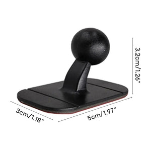 Car Dashboard Mount 17mm Ball Head Cellphone Magnetic Mount Cradle Anti-Shedding Phone Holder Rotatable Support Stand