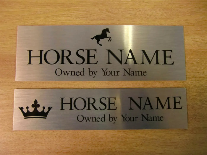 Customized Quality Personalised Horse / Pony Stable Door Sign / Name Plate /Plaque