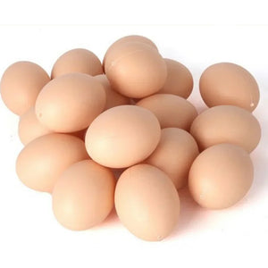 5/10PCS Hatching Egg Easter Hen Poultry Hatch Breeding Simulation Fake Plastic Artificial Eggs DIY Painting Egg Educational Toys