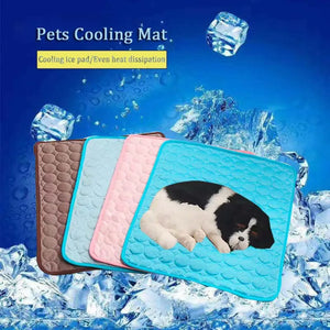 Pet Dog Mat Summer Cooling Pad For Dogs Cat Blanket Sofa Breathable Pet Bed Mat Washable Self Cooling Cat Ice Pad Pet Supplies