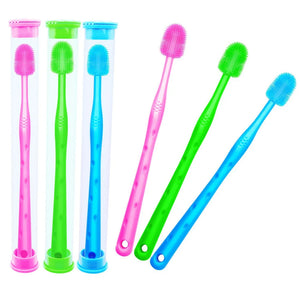 Cat Toothbrush Not Stimulating Safe And Durable Silicone Toothbrush Dog Toothbrush Cat Acne Brush Soft Bristles Easy To Use Mild