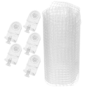 Net Tank Mesh Aquarium Netting Cover Anti Screen Escape Proof Jumping Terrarium Lid Escaping Clear Top Practical Gallon Plastic