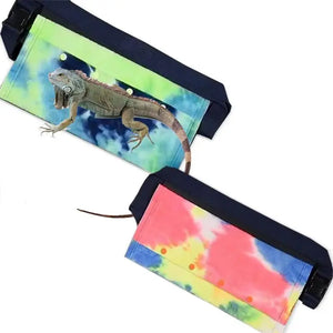 Reptile Travel Carrier Reptile Carrier Bag Bearded Dragon Sling Bag With Adjustable Strap Hands Free Pet Travel Bag For Outdoor